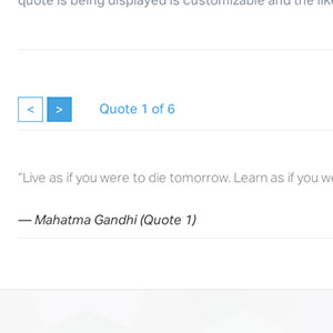 quotes displayer for weebly themes
