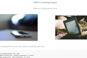 weebly hover image tutorial